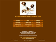 Tablet Screenshot of marsportbrittanys.net
